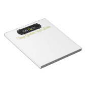 FibiとCloメモ帳 ノートパッド (アングル)