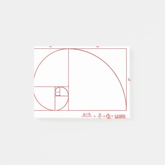 Fibonacci ポストイット (正面)