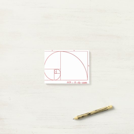 Fibonacci ポストイット (デスク上)