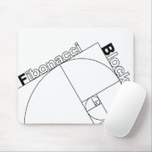 Fibonacci_Blocks マウスパッド (マウス)