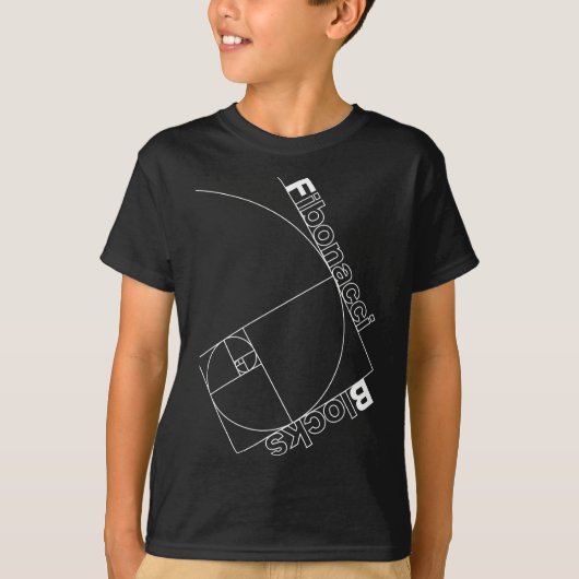 Fibonacci_Blocks Tシャツ (正面)