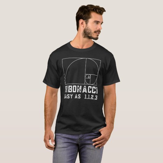 Fibonacci Day Easy As 1123 for Math Teacher Calc Tシャツ (正面フル)