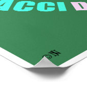 Fibonacci Day, Pop Art, Typographic ポスター (角)