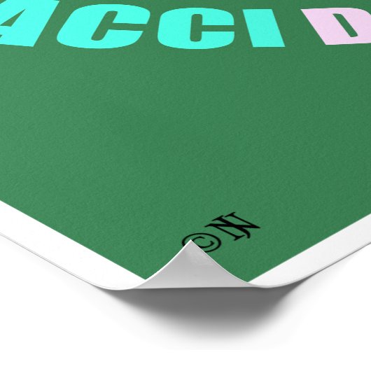 Fibonacci Day, Pop Art, Typographic ポスター (角)