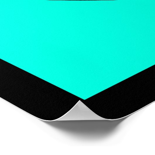 Fibonacci Spiral ポスター (角)