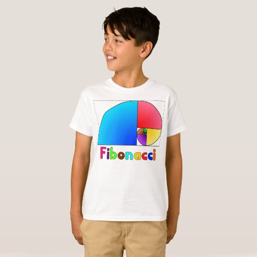 Fibonacci Tシャツ (正面フル)
