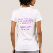 Fibroのパーティーか。 Tシャツ (裏面)