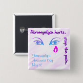 Fibroボタン 缶バッジ (正面&裏面)