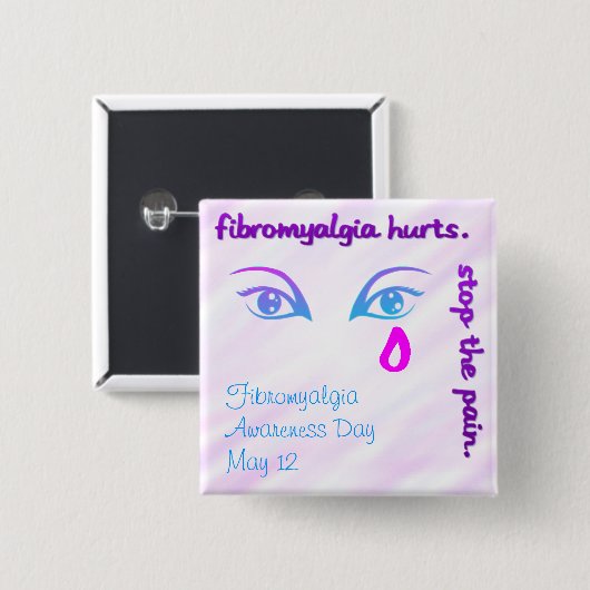 Fibroボタン 缶バッジ (正面&裏面)