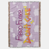 Fibro Flareは気にない スローブランケット (正面縦)