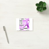 Fibromyalgia Awareness Month Ribbon Gifts ポストイット (オフィス)