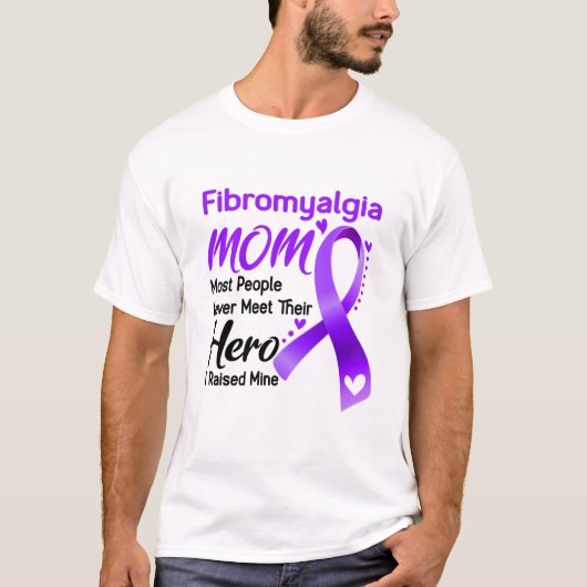 Fibromyalgia Awareness Month Ribbon Gifts Tシャツ (正面)