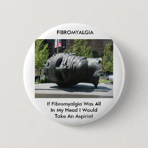 FIBROMYALGIA-TAKEのアスピリン 缶バッジ