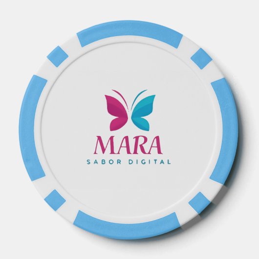 Ficha de Póquer Mara Digital ポーカーチップ (裏面)
