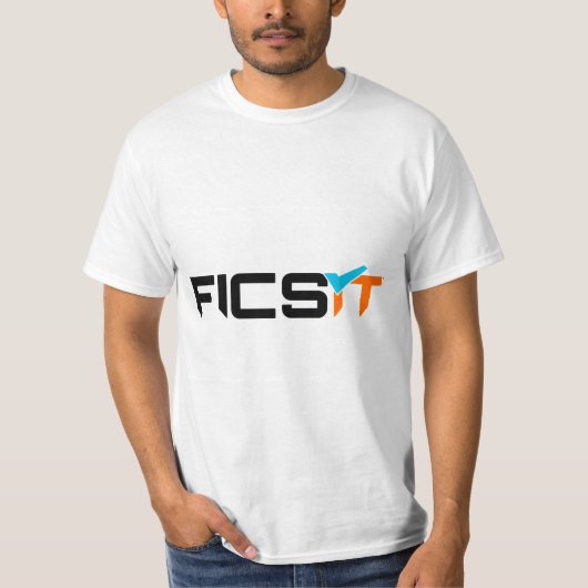 FICSIT Satisfactory Tシャツ (正面)