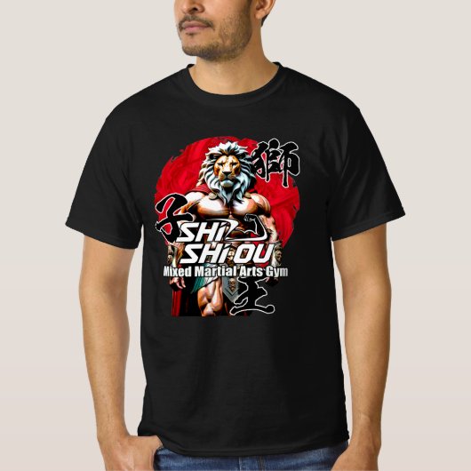 "Fictional Martial Arts Dojo & Gym Series" T-shirt Tシャツ (正面)