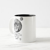 FICTSの"ギターの伝説"のツートーンマグ ツートーンマグカップ (正面左)