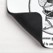 FICTSマウスパッドを"伸ばしている"蜂 マウスパッド (コーナー)