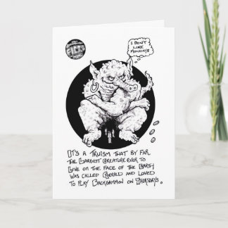 FICTS "ジェラルド"のバースデー・カード カード