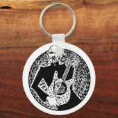 FICTS "Guitar Legend"キーチェーン キーホルダー (正面)