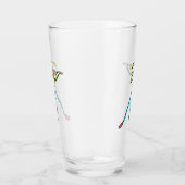Fiddle Playing Stickman タンブラーグラス (右)