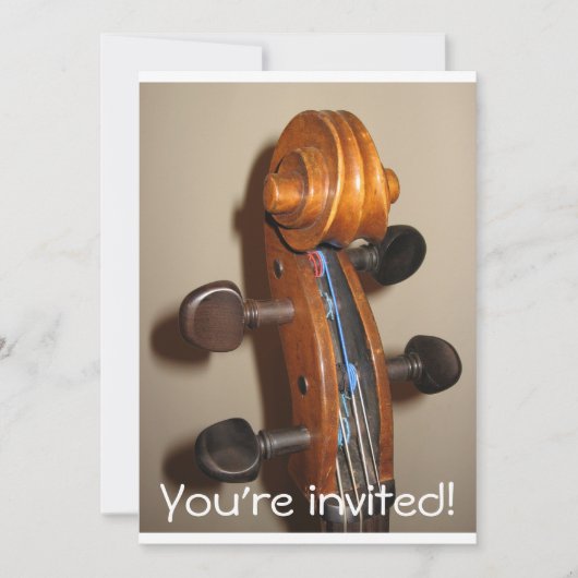 FIddleheadの招待 招待状 (正面)