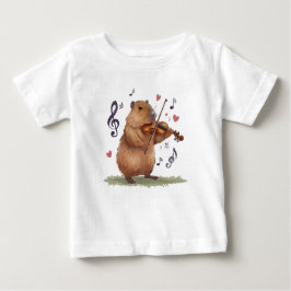 fiddler capybara ベビーTシャツ