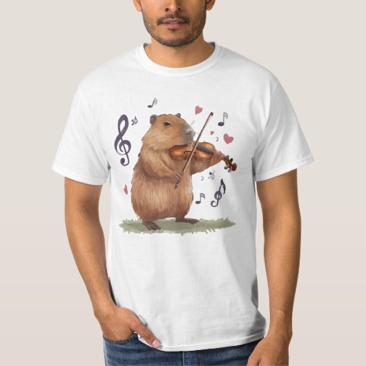 fiddler capybara tシャツ (正面)