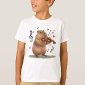 fiddler capybara tシャツ (正面)