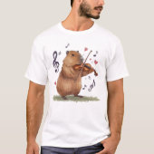 fiddler capybara tシャツ (正面)