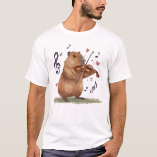 fiddler capybara tシャツ