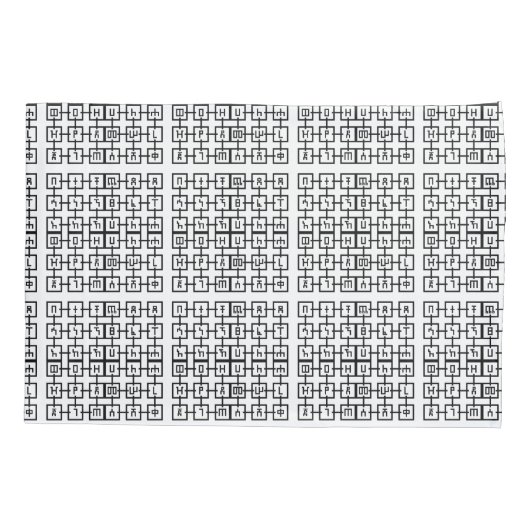 Fidel 枕カバー (裏面)