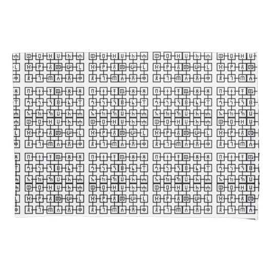 Fidel 枕カバー (正面)