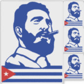 Fidel Castro、プレジデンテ、革命、キューバ、ハバナ シール (正面)