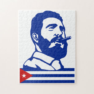 Fidel Castro、プレジデンテ、革命、キューバ、ハバナ ジグソーパズル