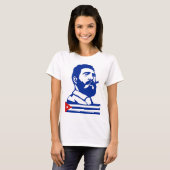 Fidel Castro、プレジデンテ、革命、キューバ、ハバナ Tシャツ (正面フル)