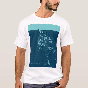 Fidel Castro、プレジデンテ、革命、キューバ、ハバナ Tシャツ