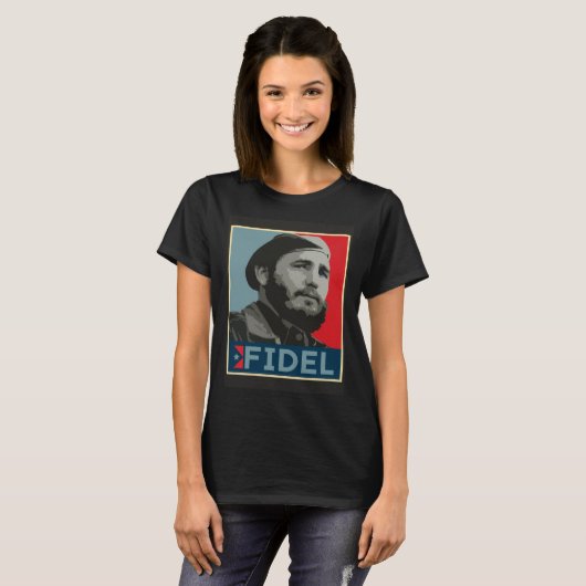 FIDEL CASTRO Tシャツ (正面フル)