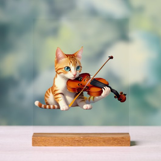 Fidel Kitty アクリルサイン (ニュートラル)