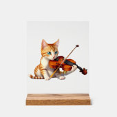 Fidel Kitty アクリルサイン (正面)