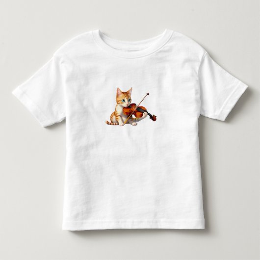 Fidel Kitty トドラーTシャツ (正面)