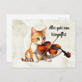 Fidel Kitty ポストカード (正面/裏面)