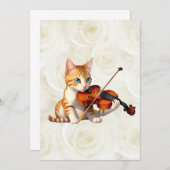 Fidel Kitty 招待状 (正面/裏面)