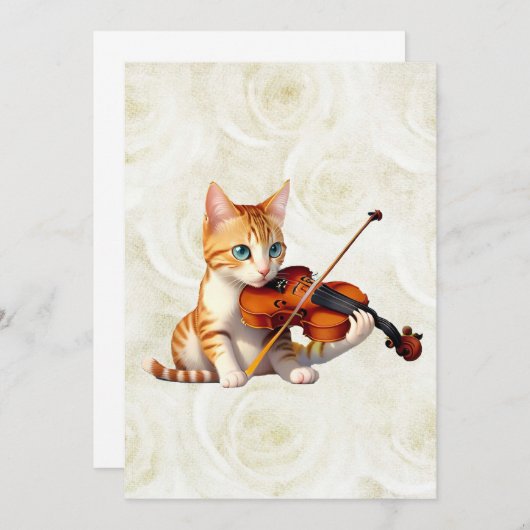 Fidel Kitty 招待状 (正面/裏面)