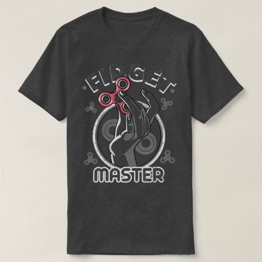 Fidgetマスター Tシャツ (デザイン正面)