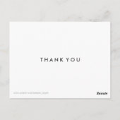 Fidget Spinner Birthday Partyありがとう ポストカード (裏面)