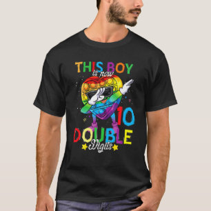 Fidget Toyこの男の子または子供は現在10の2桁である Tシャツ