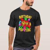 Fidget Toy Pop Tube Birrthday Boy   Tシャツ (正面)