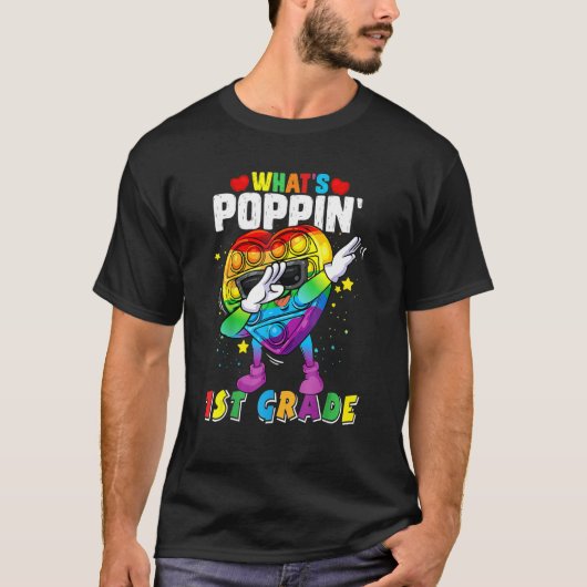 Fidget Toy Poppin 1年生100日目Scとは Tシャツ (正面)