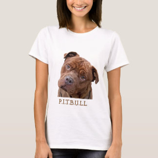 Fidoのギフト項目のための塀のピットブル"ベンツ" Tシャツ